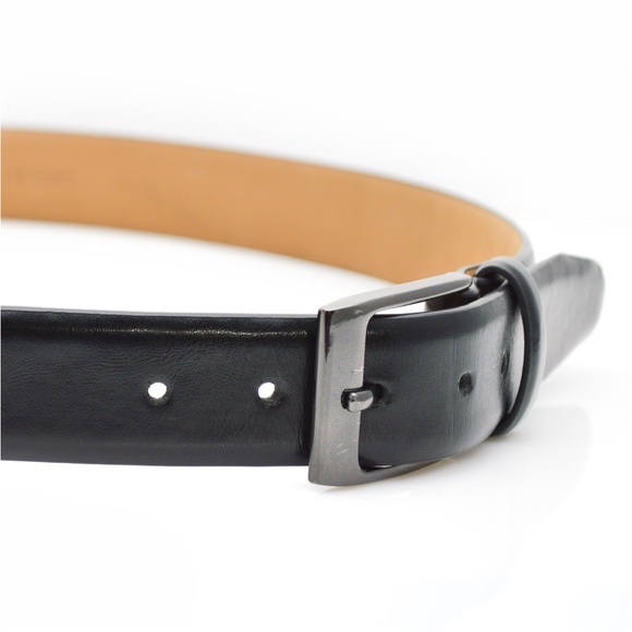 DOCKERS Genuine Leather 1¼” Belt w/Anthracite Harness Buckle - Picture 2 of 5